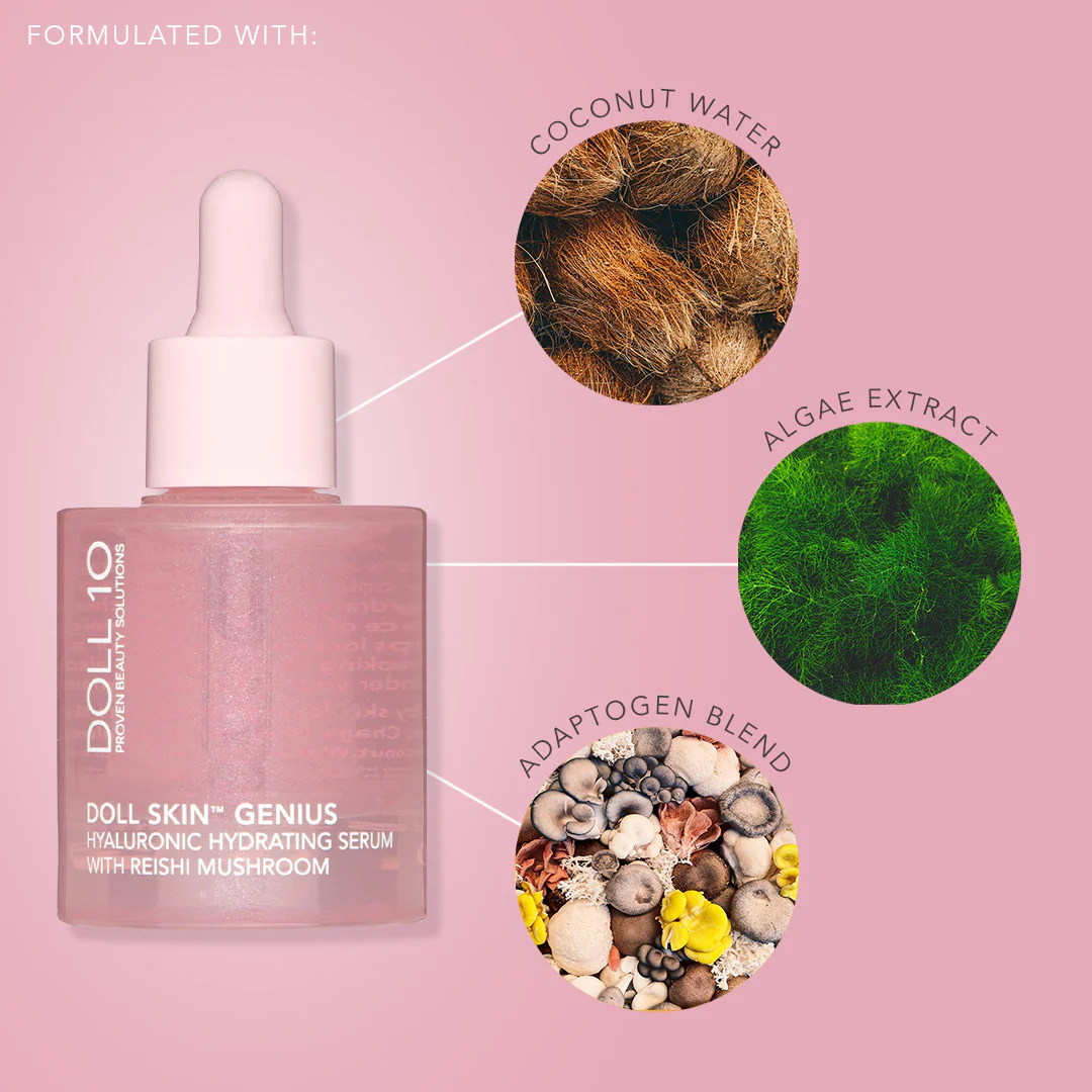 Hyaluronic & Reishi Mushroom Repairing Serum - Image 3